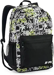 Mochila Juvenil Grafite Skate Surfing Escolar Reforçada