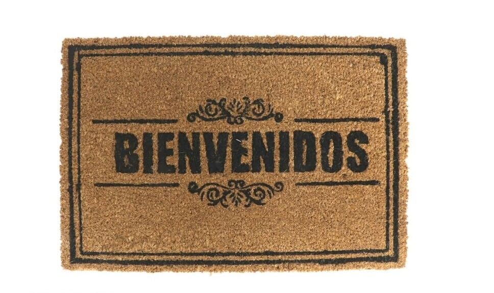 Gerimport Felpudo Coco Bienvenidos 40 x 60 cm