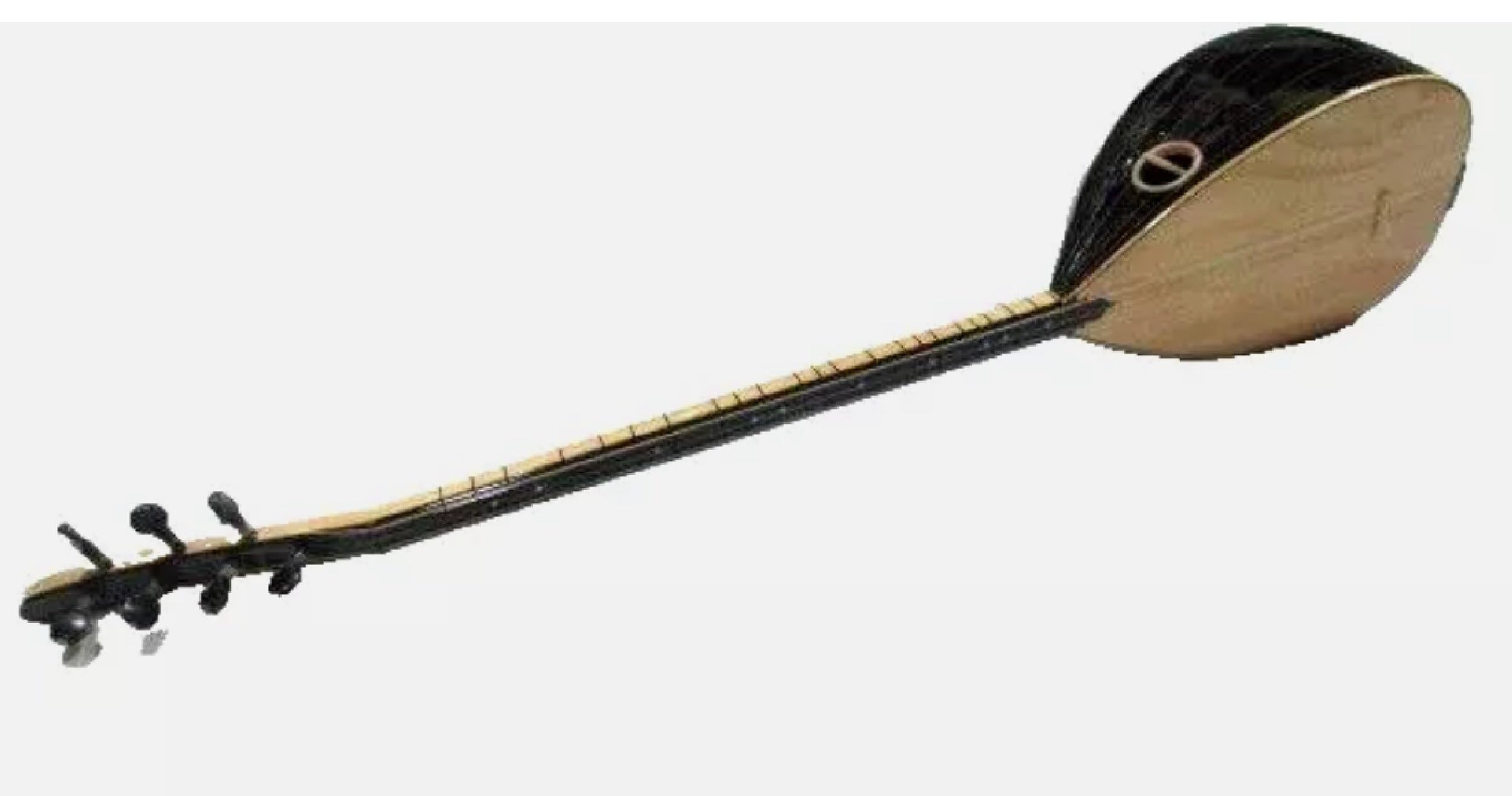 Left Handed Long Neck Saz Baglama With Free Case lr1a