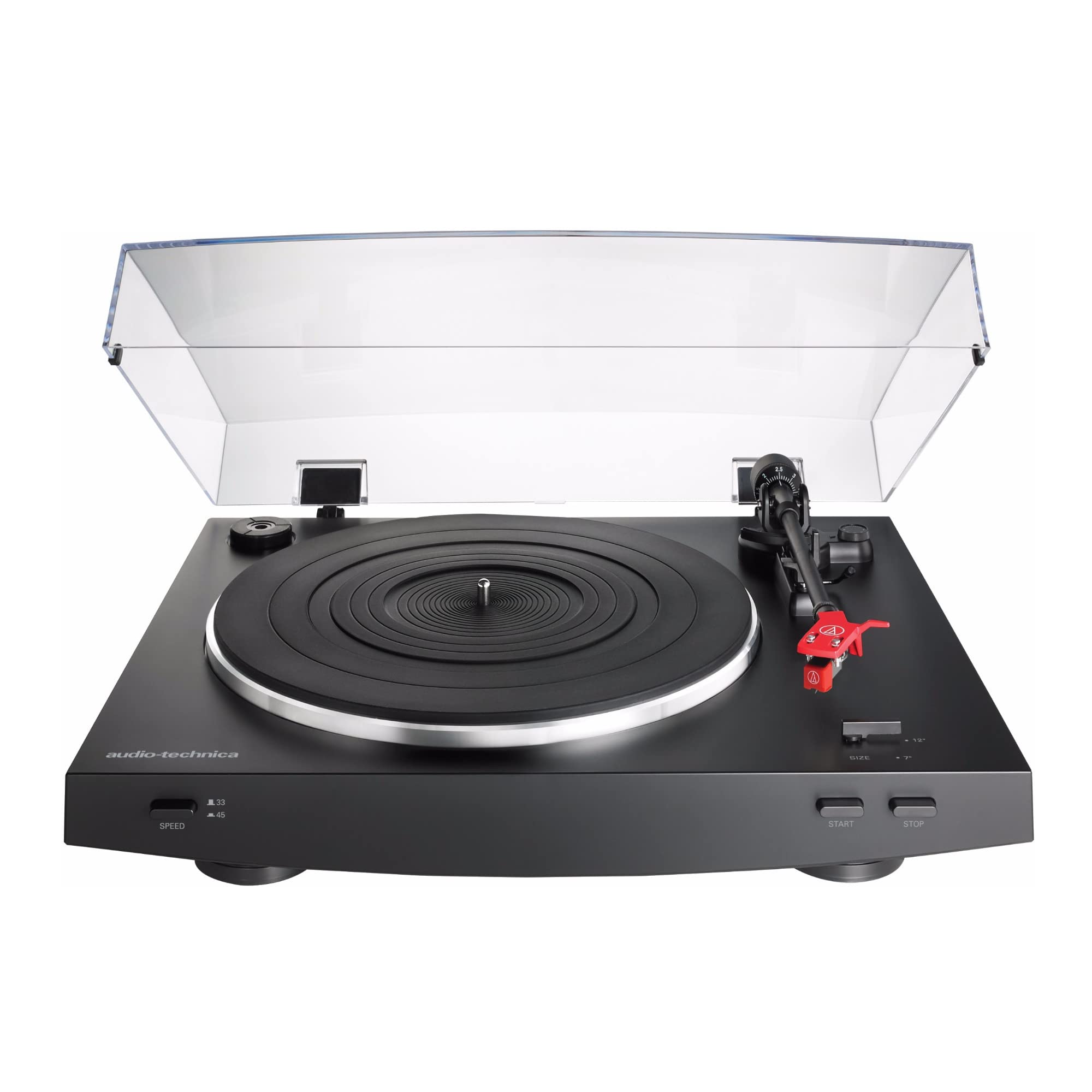 AT-LP3BK Fully Automatic Belt-Drive Stereo Turntable, Black