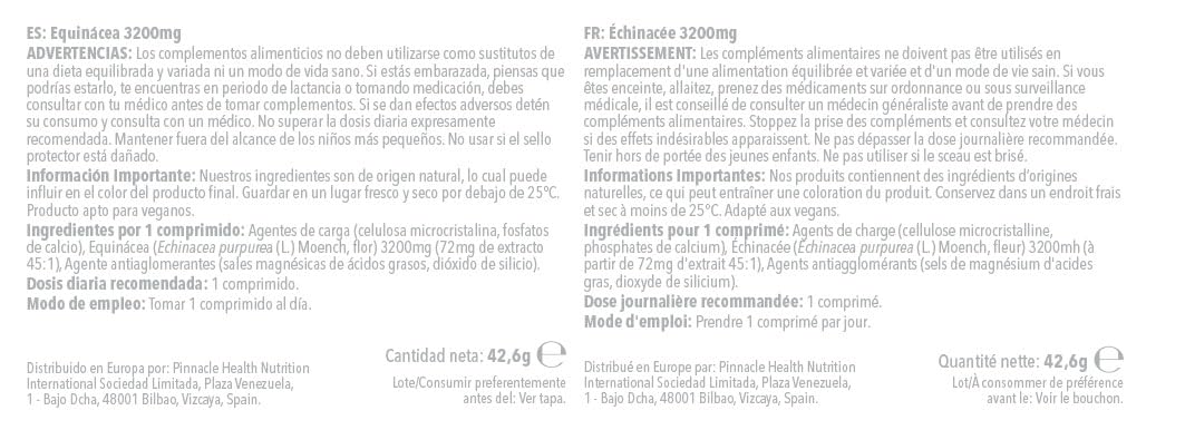 Echinacea 3200mg - 180 Tabletten - Geeignet für Veganer - Versorgung für 6 Monate - SimplySupplements