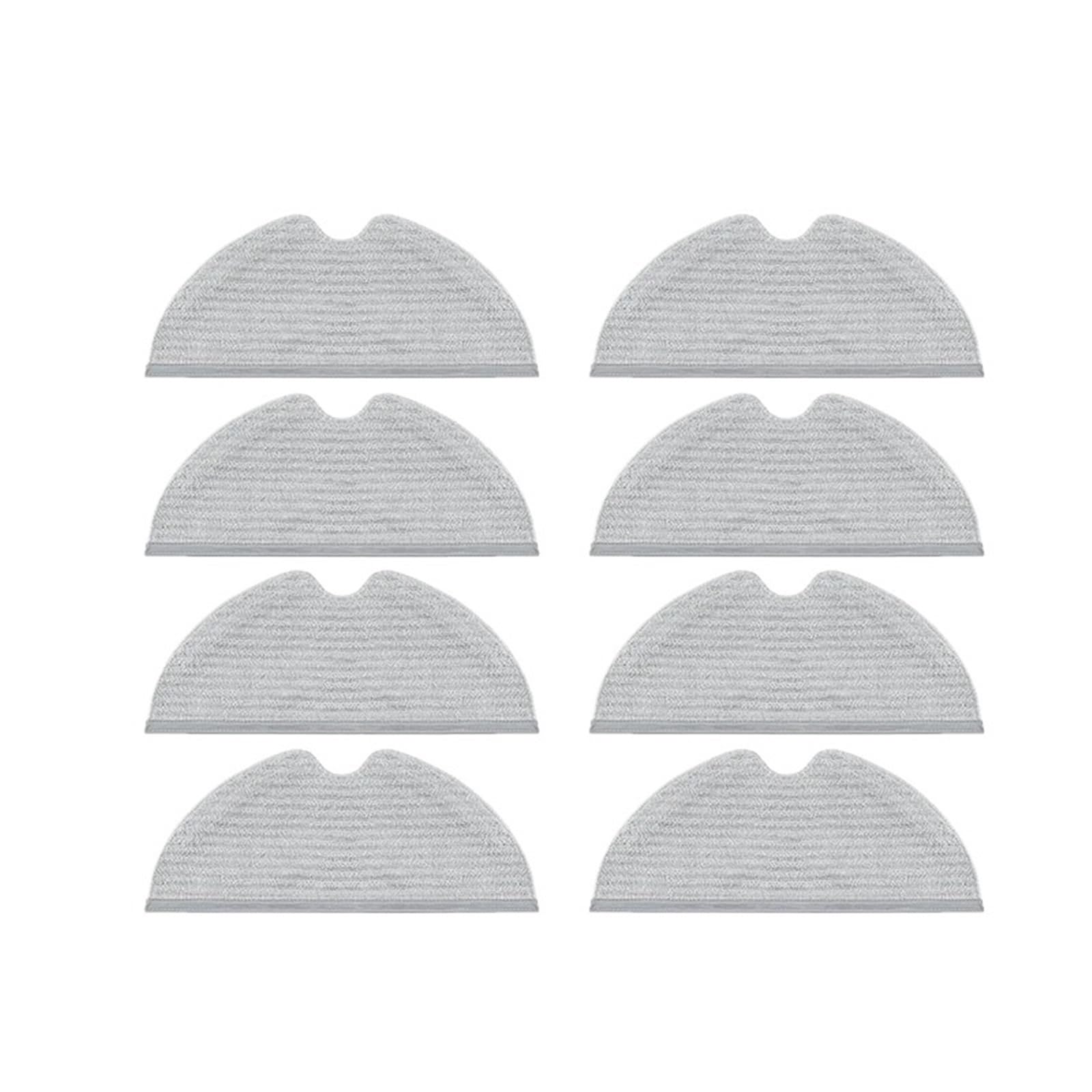 Genterun 8 Pcs Vacuum Cleaner Mop Cloth，Compatible For Dreame，D9 D9max D9pro L10pro，Mop Robot Vacuums Accessory(8 Pcs)