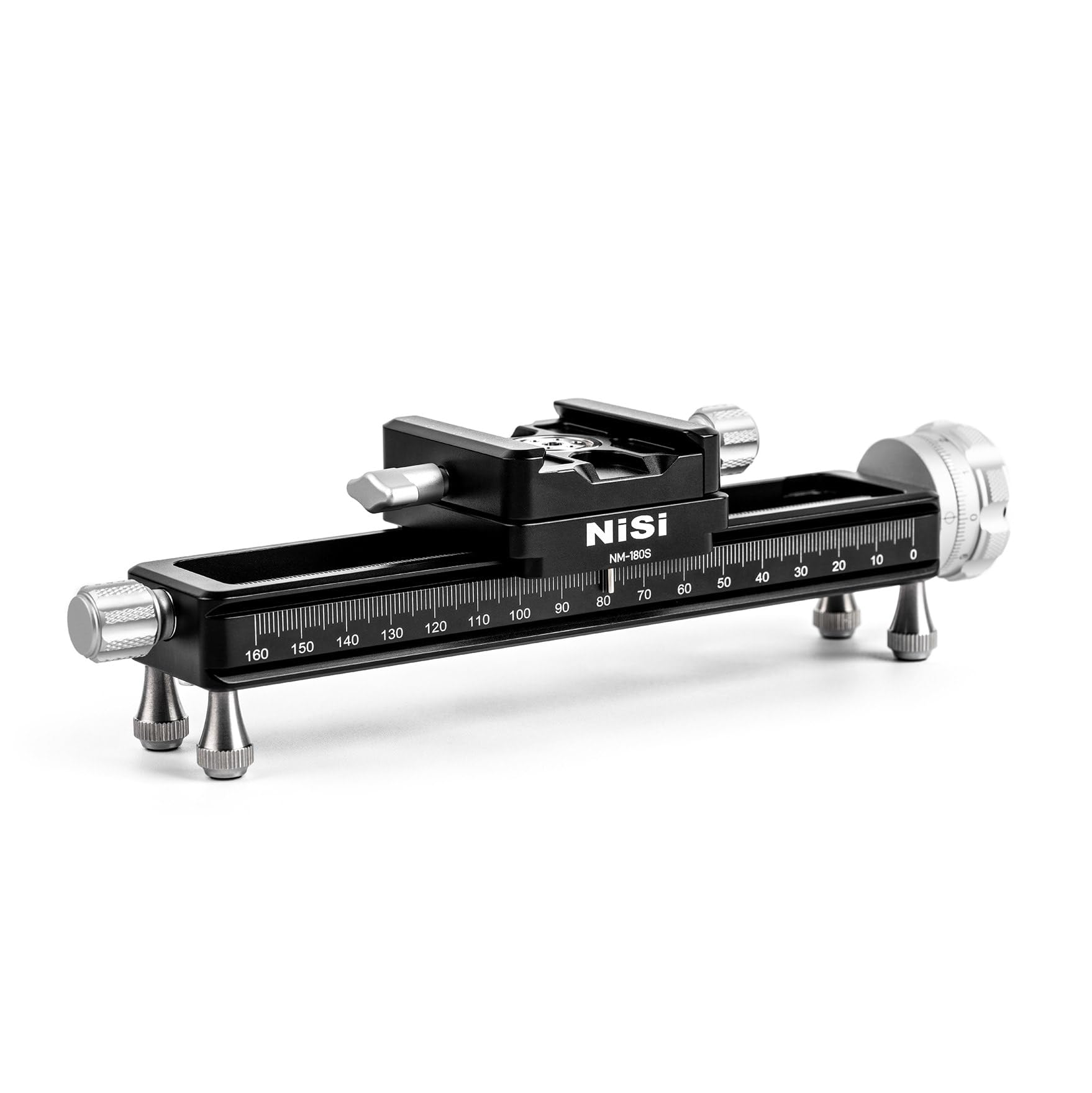 NiSi NM180 Makro Fokussierschiene 360° Rotierbar Makroschlitten Macro Focusing Rail
