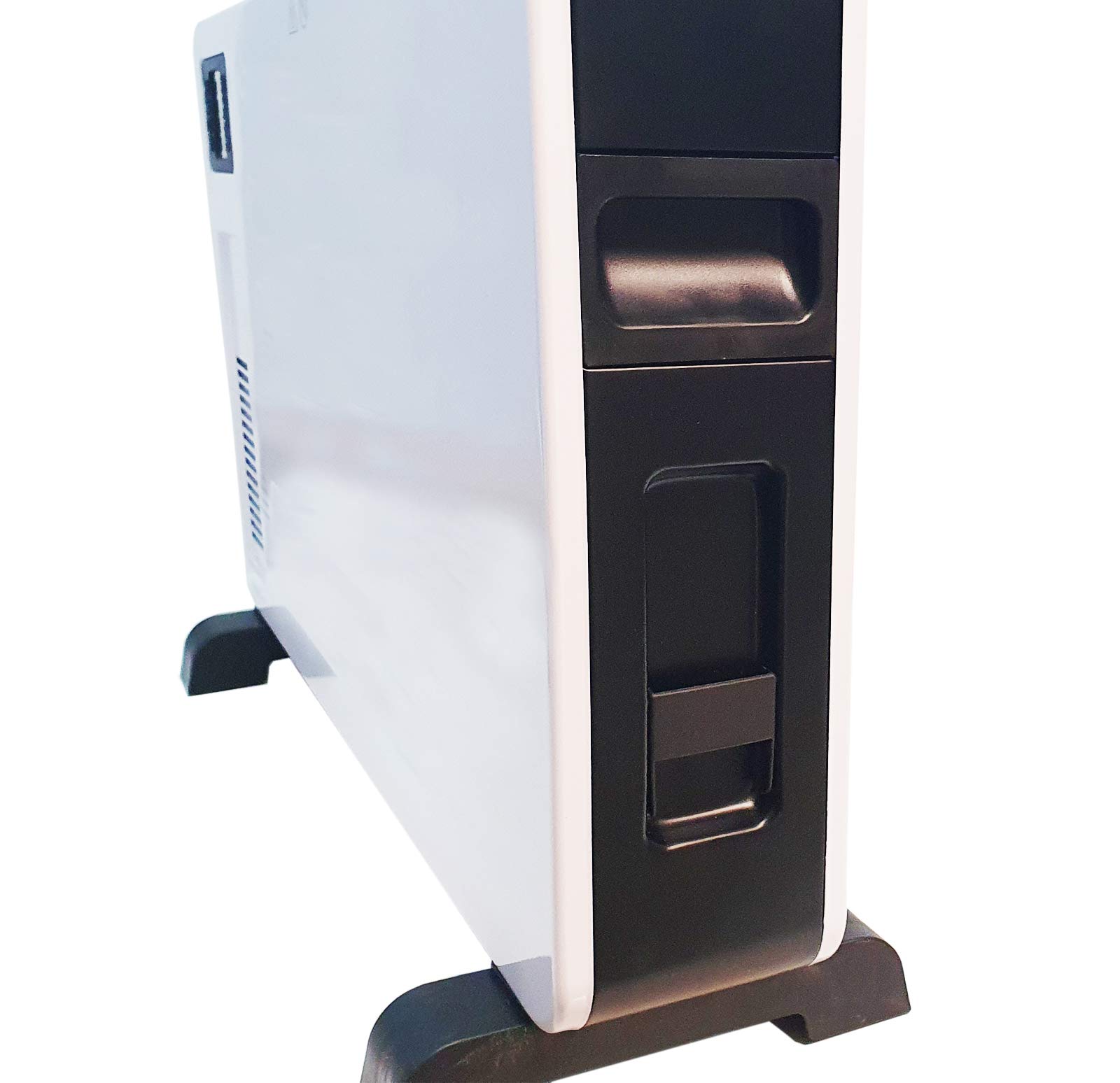 DMS EHK-2300 grzejnik elektryczny, grzejnik konwekcyjny, 3 stopnie ogrzewania, grzejnik elektryczny z pilotem zdalnego sterowania, wyświetlaczem LCD, termostat pokojowy 2300 W