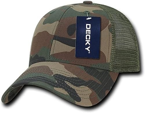 Decky - Gorra de camuflaje estructurado