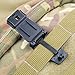 Multipurpose Molle Clip Molle Strap Attachments Tool Web Dominator Buckle for Tactical Bag, Backpack (Black,6 PCS)