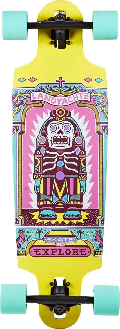 LANDYACHTZ Drop Cat Complete Longboard (33" - Illuminacion)