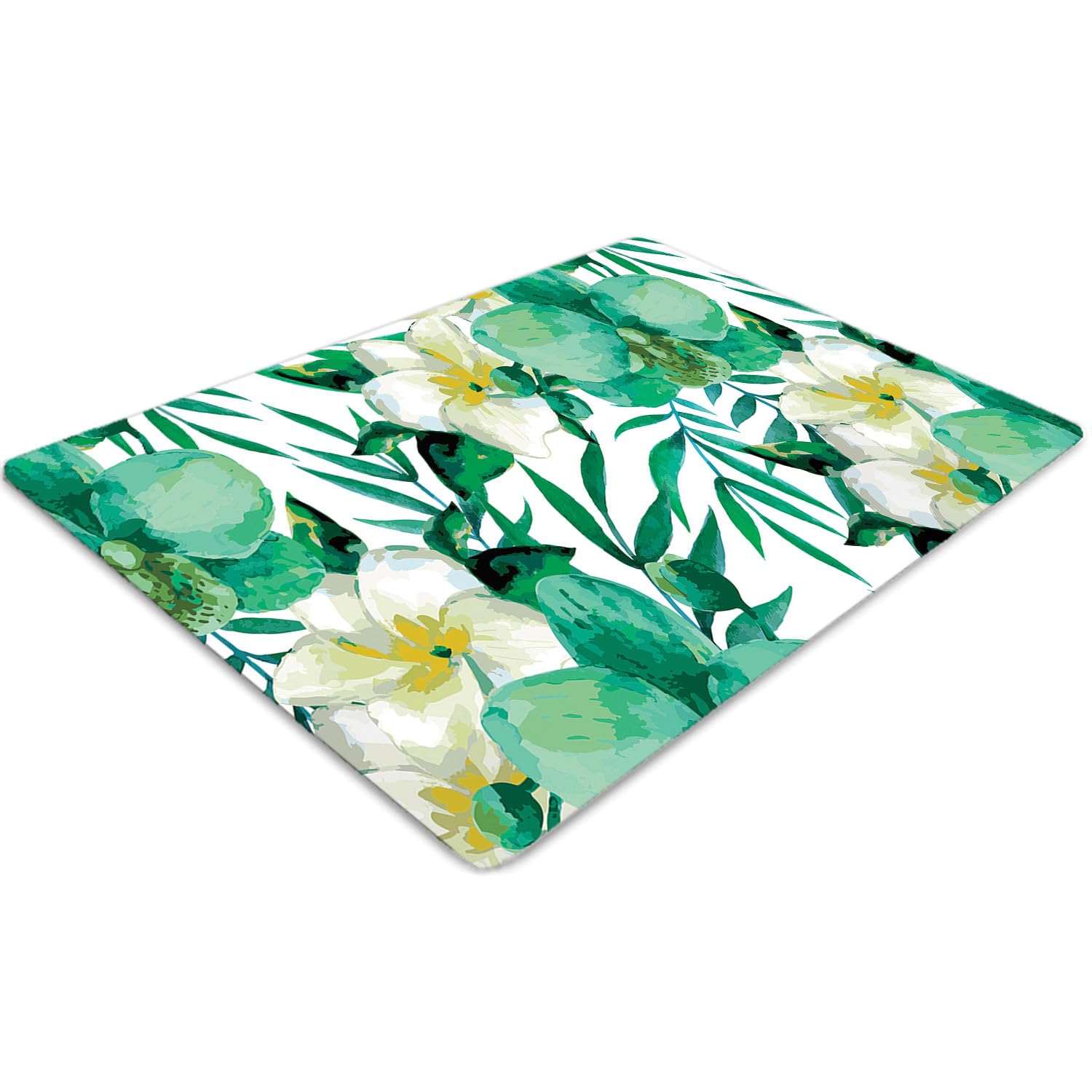 Protecteur de sol PVC antidérapant rectangulaire 120x90 cm et tapis protège-sol étanche bureau