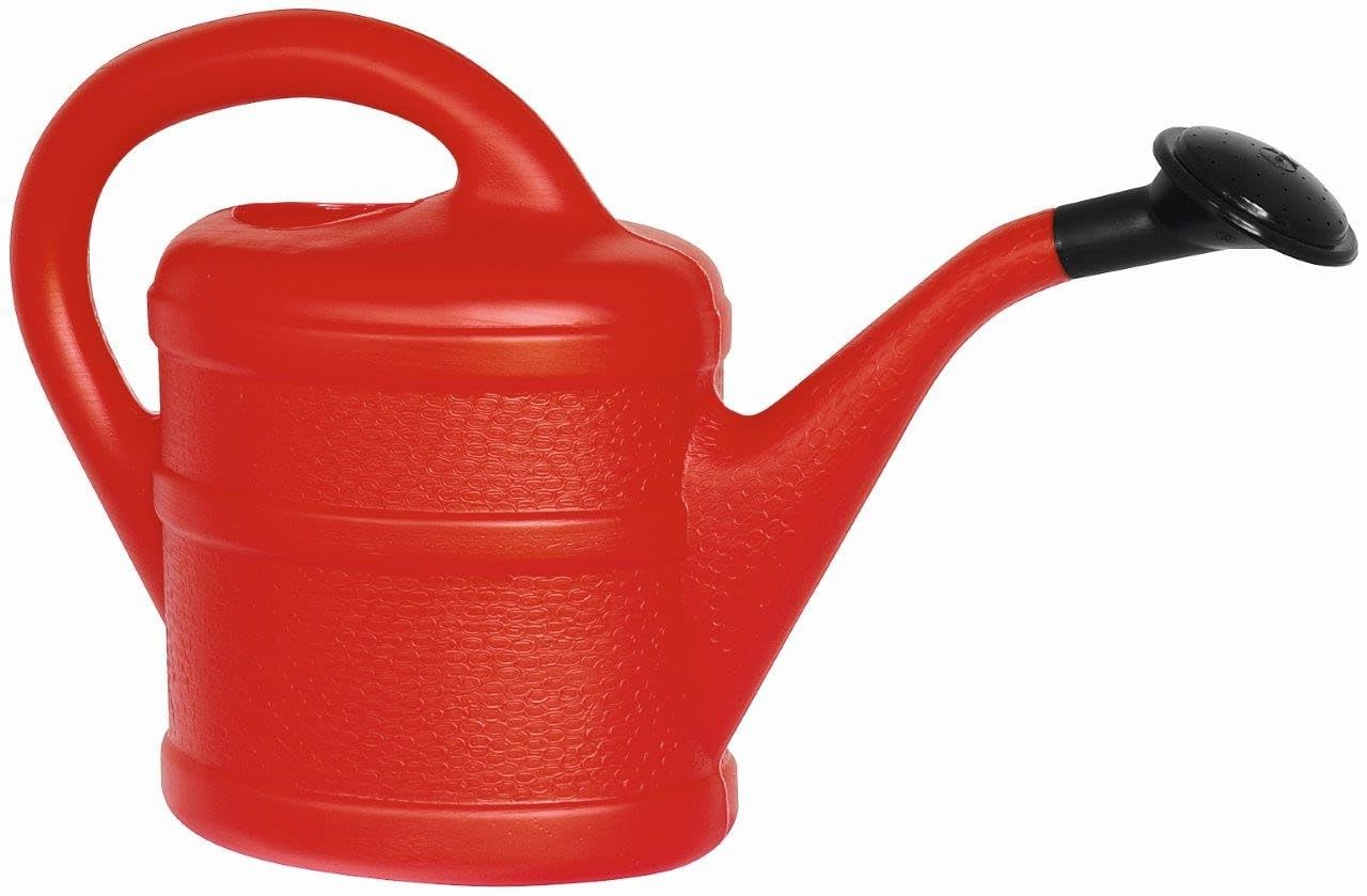 Annaffiatoio 1 l giallo + 1 calamita refrigerante per bambini, in plastica, per bambini, grande e piccolo, annaffiatoio da giardino e da interni, annaffiatoio da 1 litro