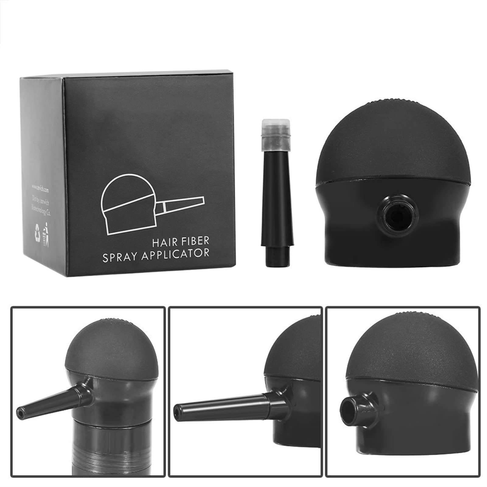 Sonew Hair Fiber Applicator Spray przeciw wypadaniu włosów do stosowania na wypadające i jasne włosy