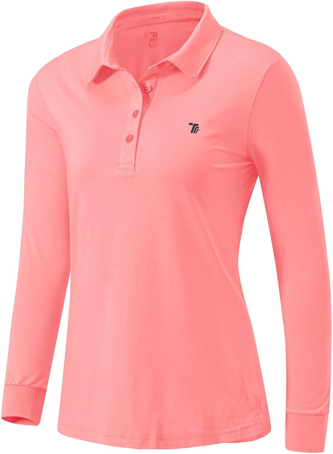 Rdruko Women's Long Sleeve Polo Golf Shirts Casual Sports T-Shirts : Sports & Outdoors