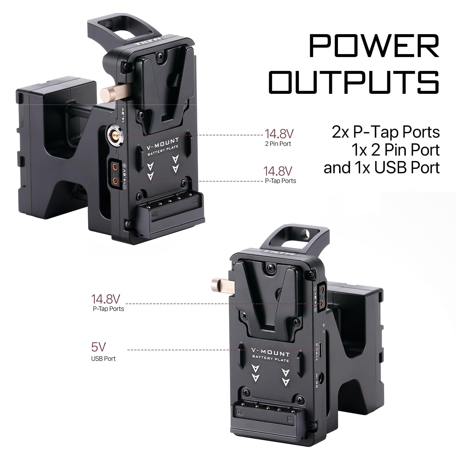 Tilta Battery Plate Compatible with Sony FX6 V-Mount Bracket