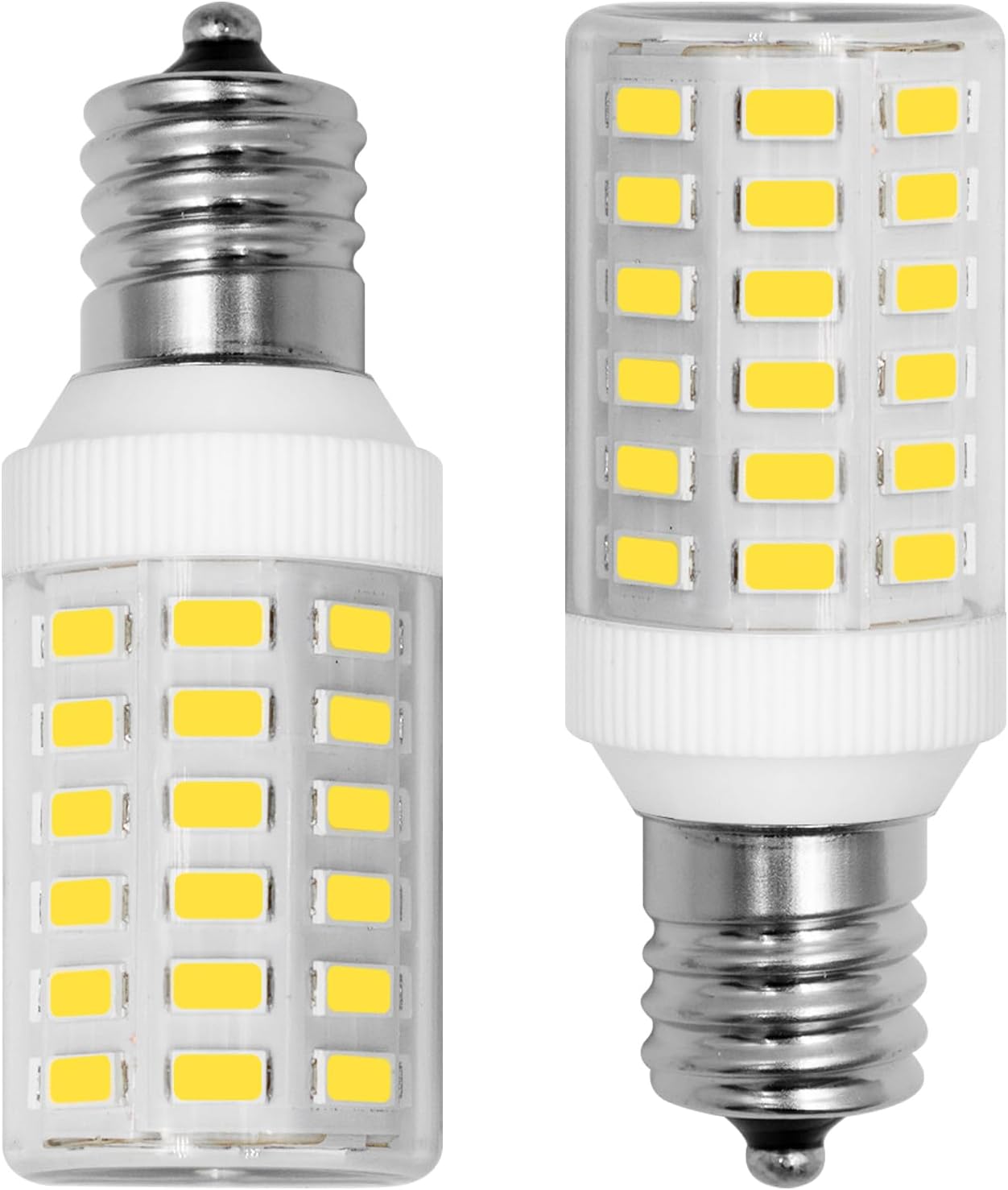 Refrigerator Bulb KEI D28M KEL 2815 KEI D28X KEL 2816X Freezer Light Bulb LED 100-265v Refrigerator E17 3.8w 40w Halogen Equivalent Daylight White 5000K Pack of 2