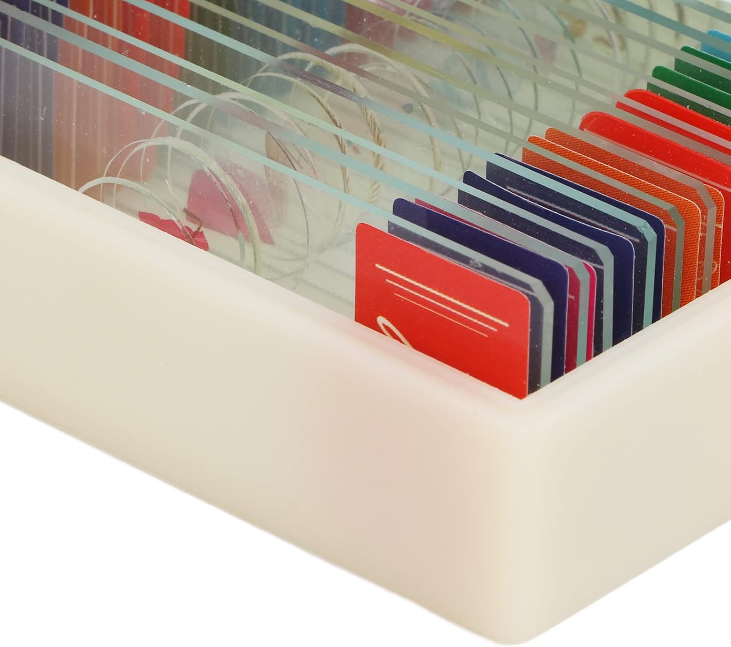 Microscope Slides, Functional 25 Pcs Microscope Accessories Transparent with Stable Performance for Biological Observation