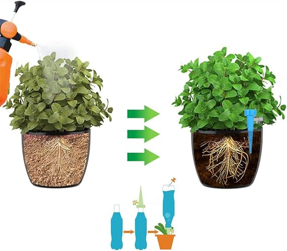 TransForMacion Çiçek Damlama Sulama Şişe Aparat Seti 3 Şişe 714002