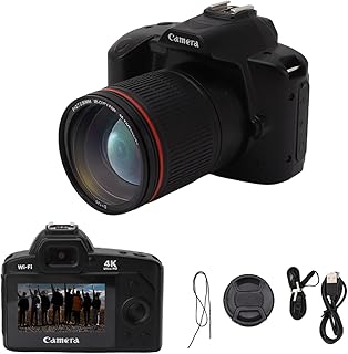 3 Inch IPS Digital Camera, 4K Vlogging Camera, 4K 64MP Color Display 16X Digital Zoom HD Vlogging Digital Camera for Photo...