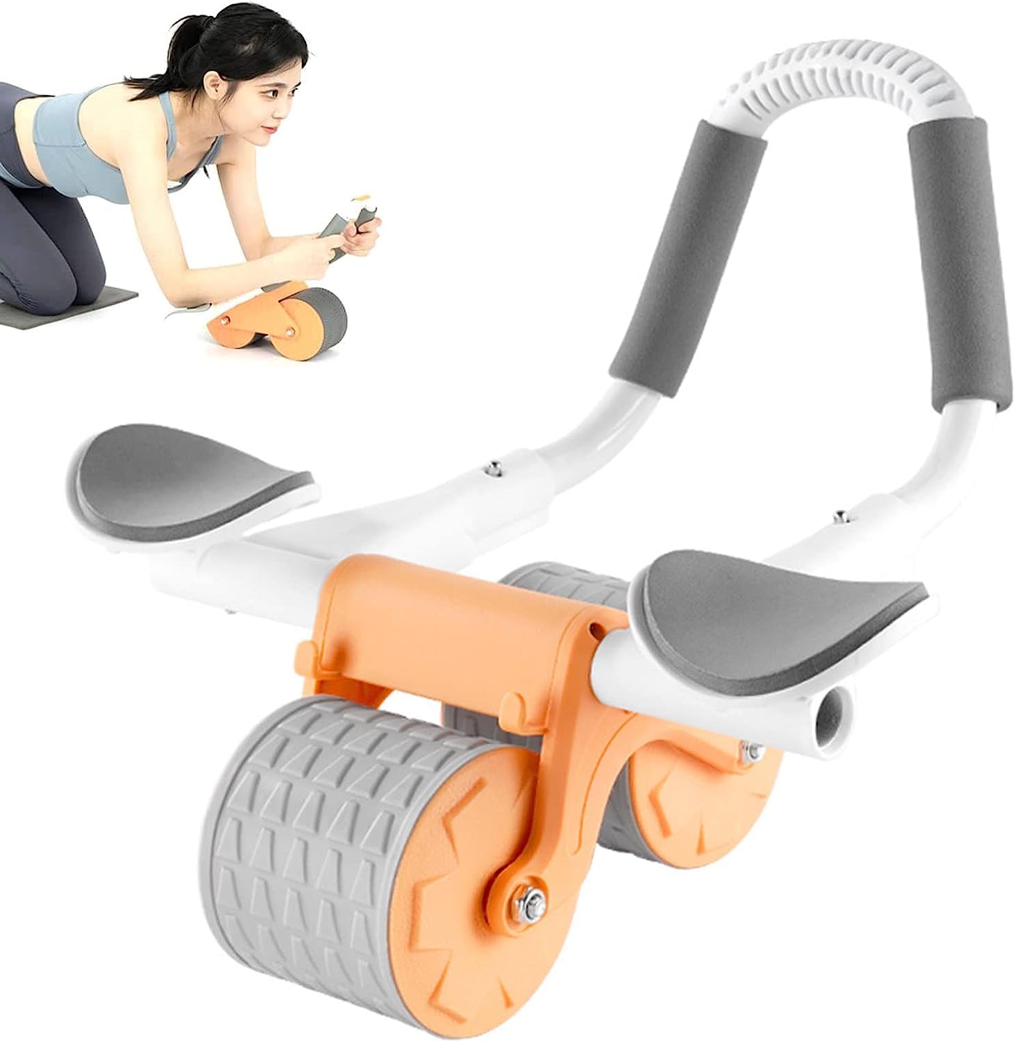 See full amazon price history chart for Luteti Automatic Rebound Abdominal Wheel, Ab Roller Wheel with Timer Elbow Support for Beginners, Exercise Double Wheel with Knee Mat Holder for Body Fitness Strength Training Home Gym Luteti Automatic Rebound Abdominal Wheel, Ab Roller Wheel with Timer Elbow Support for Beginners, Exercise Double Wheel with Knee Mat Holder for Body Fitness Strength Training Home Gym (B0CC68FB3X) Amazon Price History, Amazon Price Tracker