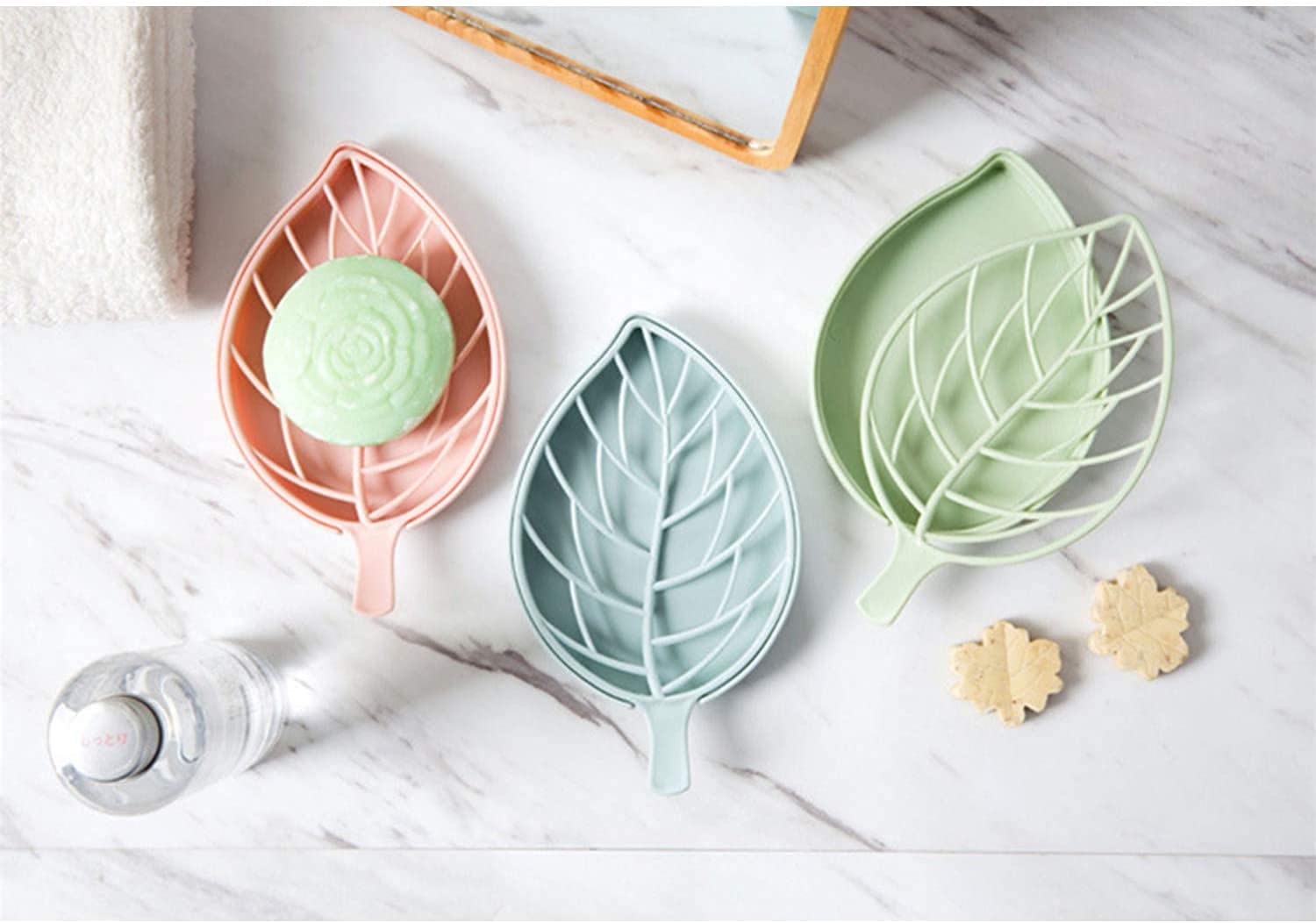 See full amazon price history chart for RUSHIL WERE Beautiful Leaf Shape Double Layer Soap Dish Case Holder | Soap Holder for Bathroom | Plastic | Soap Dish | Pack of 3 RUSHIL WERE Beautiful Leaf Shape Double Layer Soap Dish Case Holder | Soap Holder for Bathroom | Plastic | Soap Dish | Pack of 3 (B0B71ZCZ96) Amazon Price History, Amazon Price Tracker