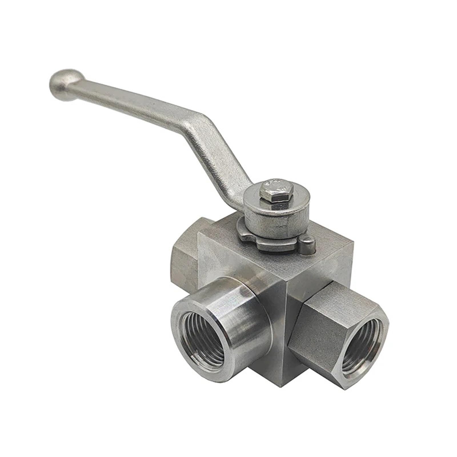 Vanne 3 voies en acier inoxydable pour sécuriser les circuits hydrauliques