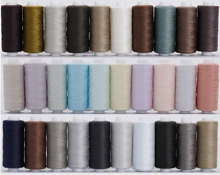 Juego de 30 hilos de coser para máquina de coser