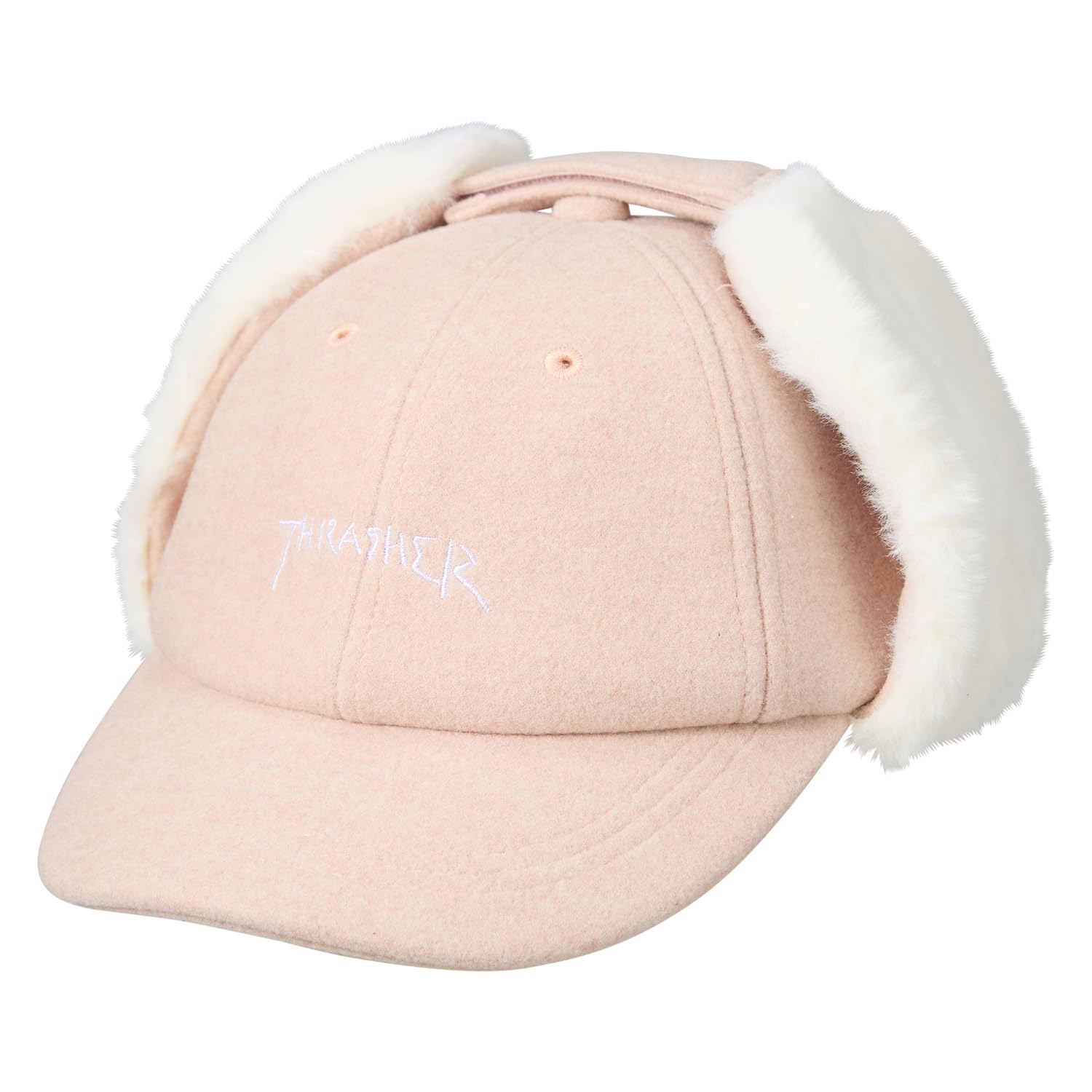 [スラッシャー] キッズ フライトキャップ(ボックスロゴ・イヤーフラップ) [ 24TH-C53K / BOX LOGO DENIM 6P CAP ] 帽子 防寒ユニセックス子供