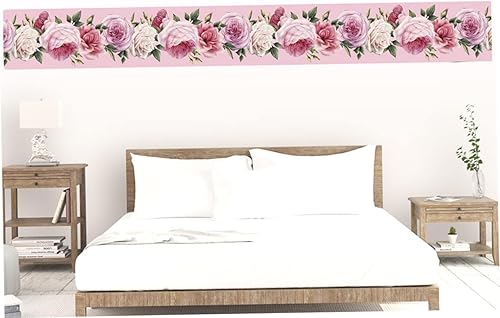 Miniatura 8 de Homoyoyo Pegatinas de rosas para decoración de rosas, calcomanías de plantas, decoración del hogar, papel tapiz autoadhesivo para decoración de