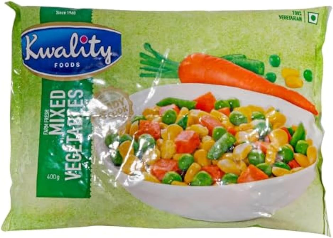 Kwality Frozen Mix Vegetable 400 gm