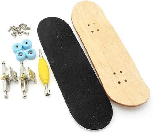 Miniatura 1 de iSaddle Diapasón de madera de arce con ruedas de rodamiento azul tuercas kit de herramientas para camiones