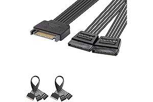 JD Drive SATA Power Y Splitter Cable