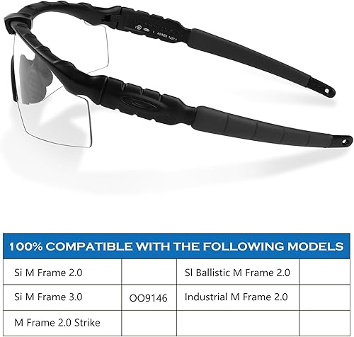 Miniatura 3 de Kit de goma de repuesto para gafas de sol Oakley Si Ballistic M Frame 2.0 Si M Frame 2.0