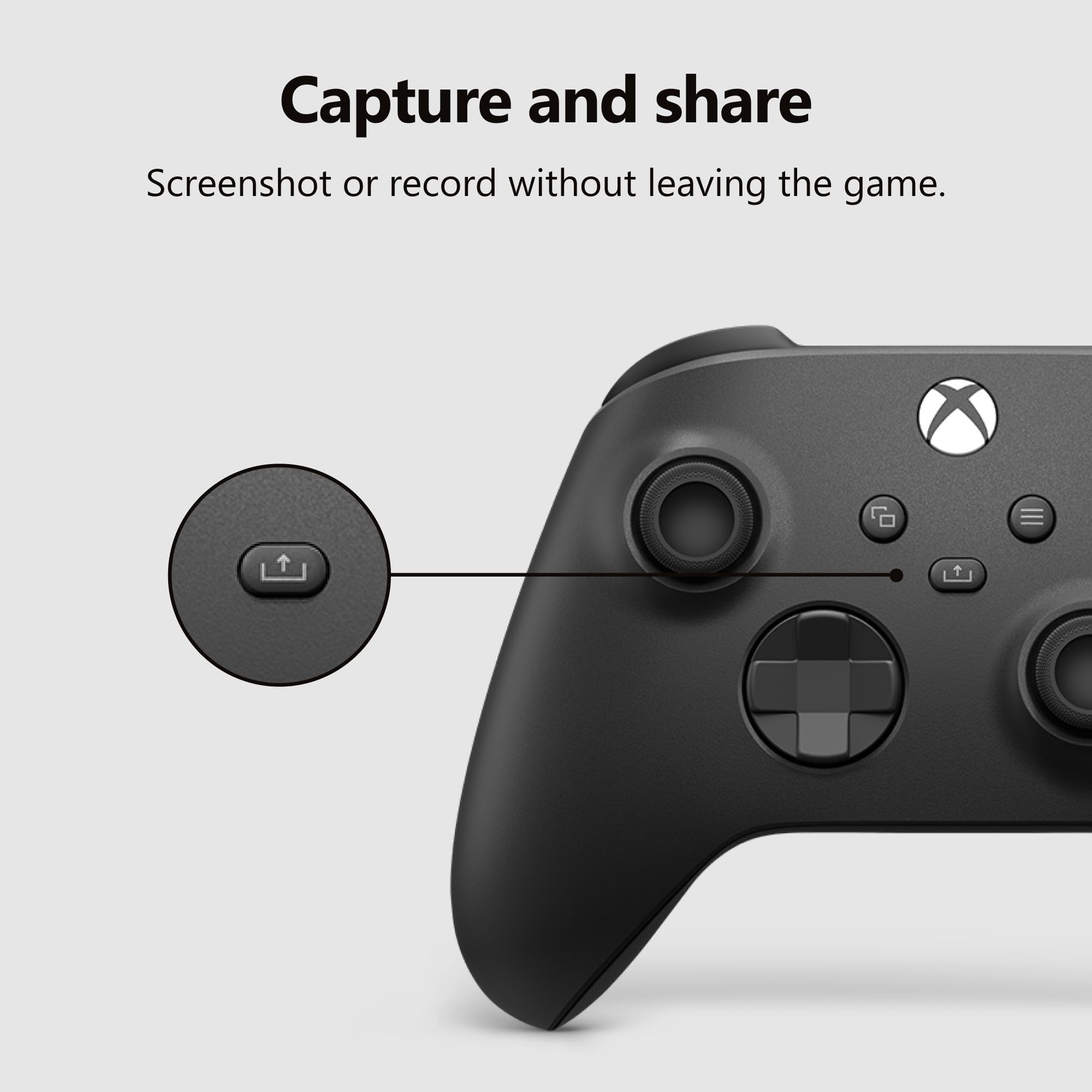 XBOX Wireless Controller - Carbon Black -4 XBOX Wireless Controller - Carbon Black -4