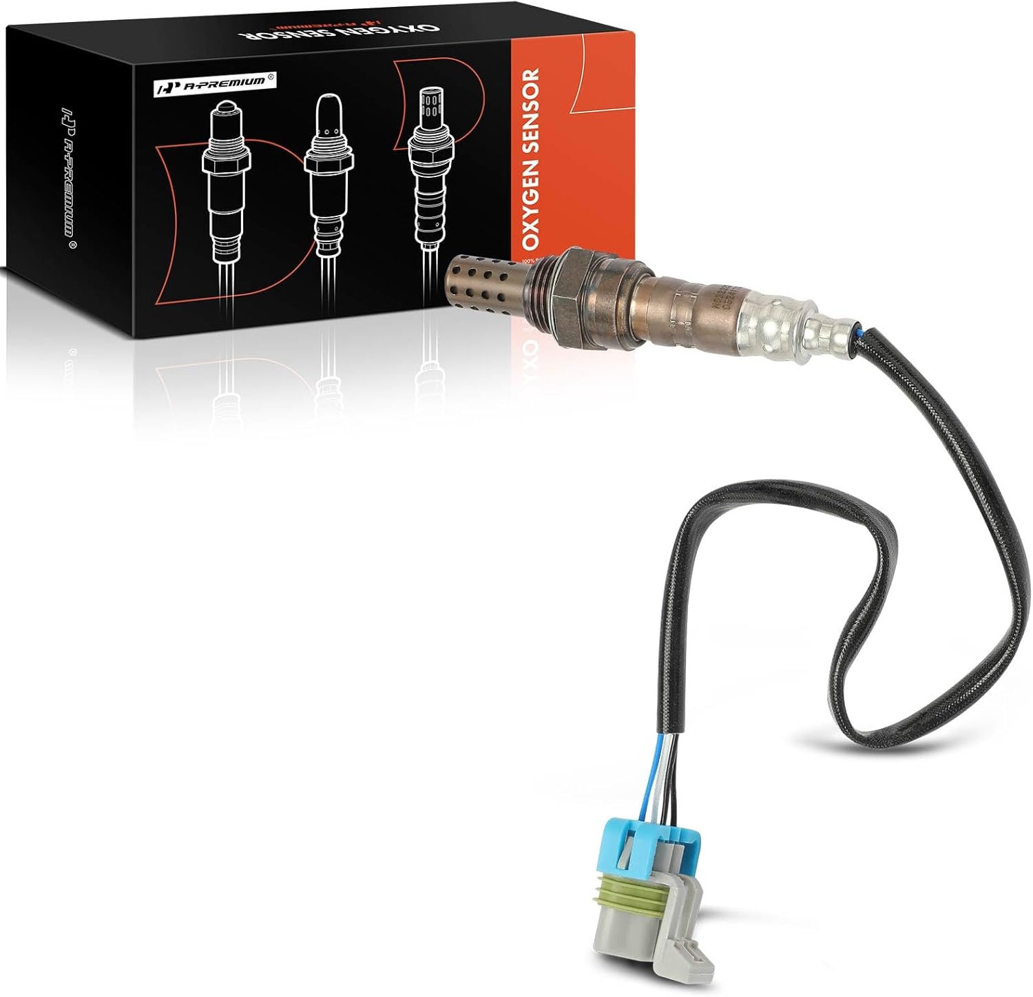 A-Premium O2 Oxygen Sensor Compatible with Chevrolet Silverado 1500 Classic, Tahoe 2006, Suburban 1500, Express 1500, Express 2500 & GMC Sierra 1500 Classic, Yukon XL 1500