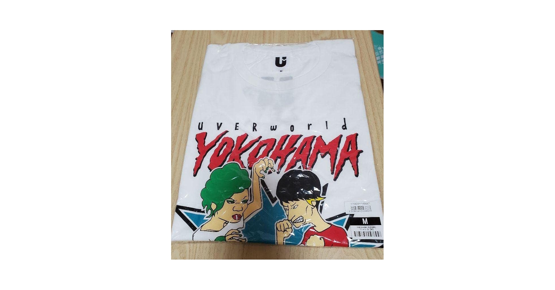 記念T UVERworld 信人 N.F.N.L Tシャツ (ホワイト) M 虎 Amazon.co.jp: UVERworld 横浜アリーナ TAKUYA 信人 Tシャツ M