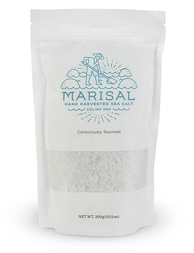 Marisal Sal marina pura natural cosechada a mano Kosher - 105 onzas 105 onzas