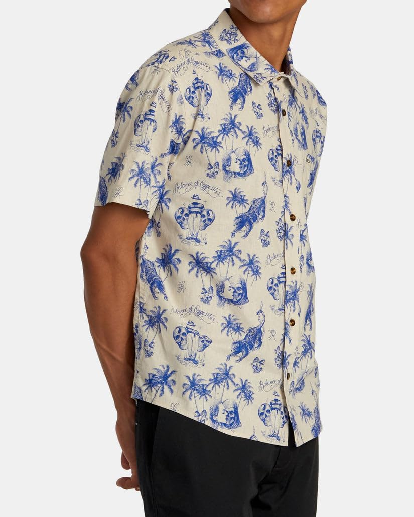 RVCA Chefs Kiss Shirt - Natural