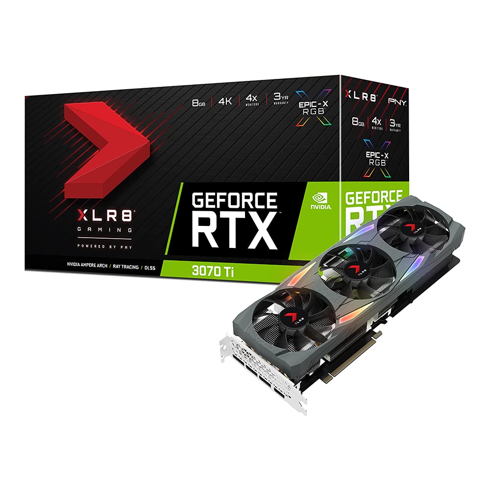 GPU NV RTX3070TI 8GB G6X 256B XLR8 G.UPR EPICX PNY VCG3070T8FXMPB1