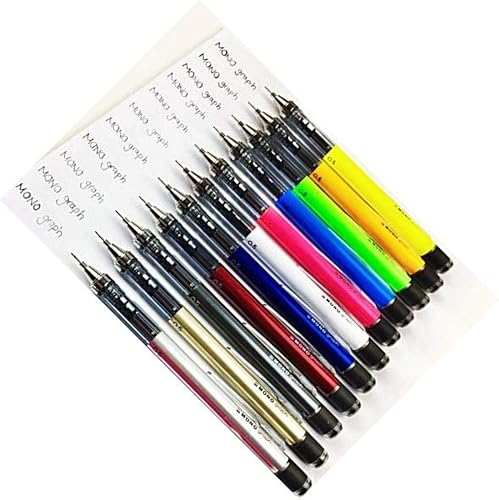 Miniatura 4 de Tombow Mono Graph Shaker - Portaminas (0.020 in, cuerpo negro (SH-MG11)