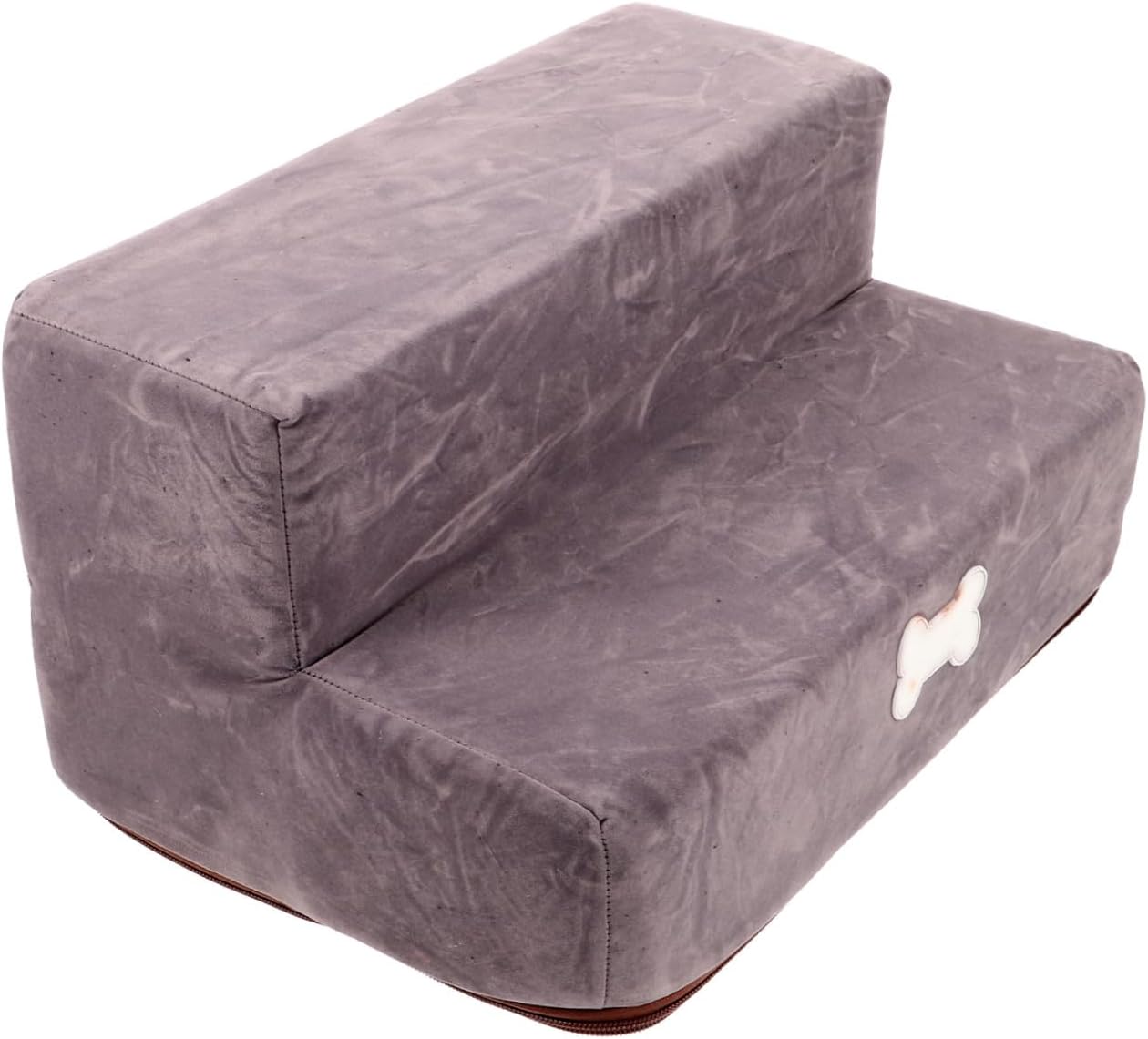 PRETYZOOM Portable Pet Steps Ladder for Dogs and Cats Cloth Material Stable and Lightweight Indoor Ramp for Elderly and Small Pets with Joint Support Convenient Sofa and Bed Climbing Aid