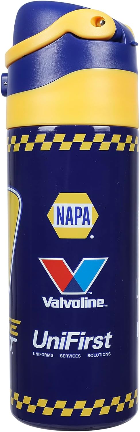 Bioworld Hendrix Chase Elliott 9 Blue 24 Oz Stainless Steel Water Bottle