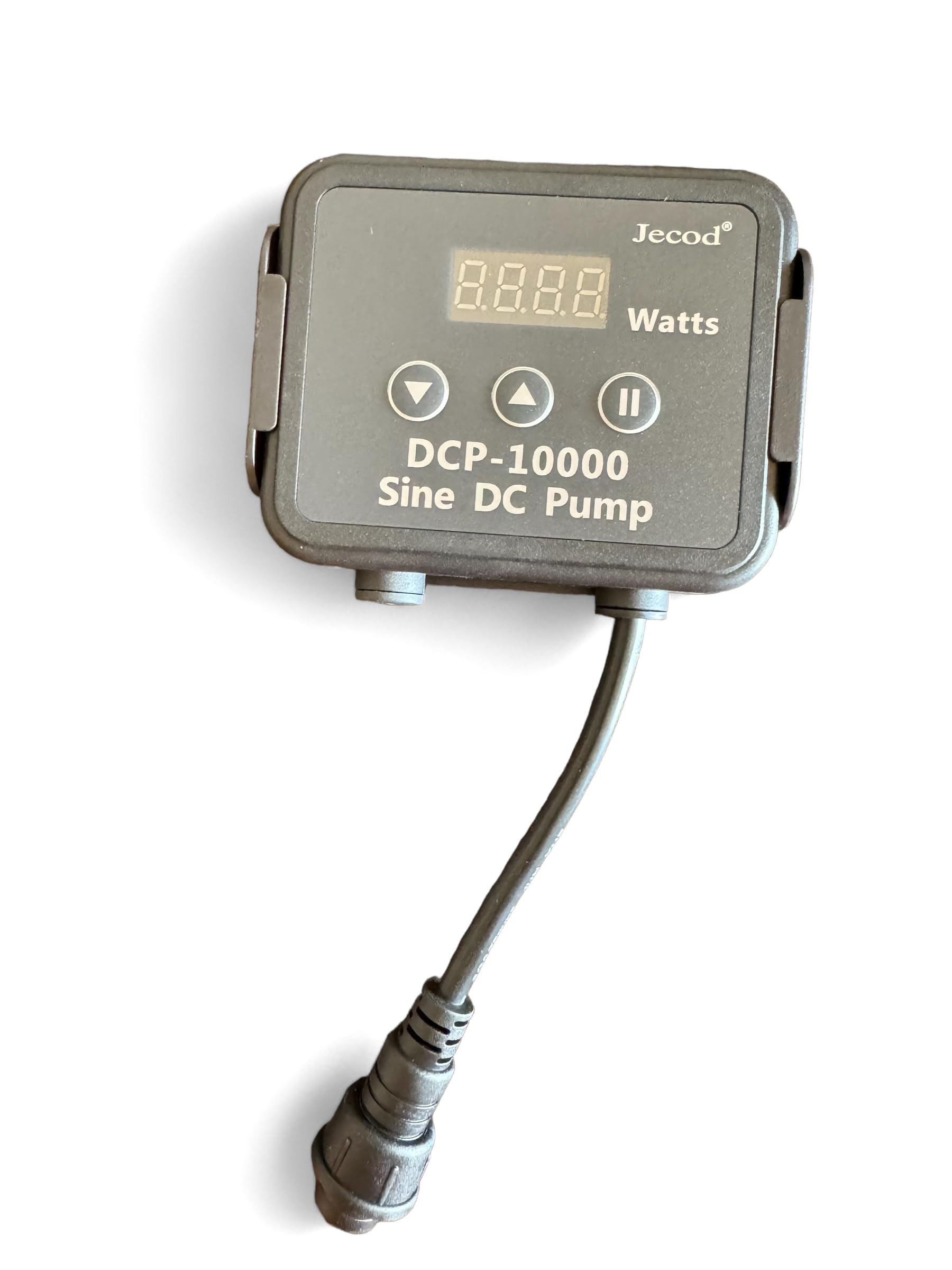 Bomba de circulación Jebao DCP-10000 – 10.000 L/h, 24 V 80 W, controlador digital, función Feed, silenciosa, acuario y estanque agua dulce/salada