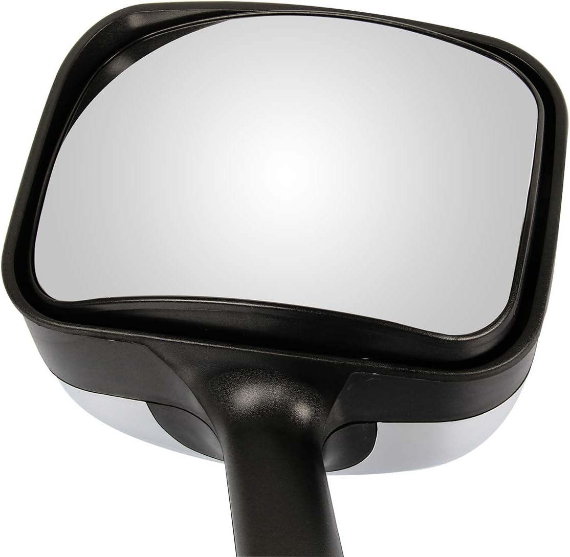 High Soar Chrome Hood Mirror for Freightliner Cascadia 2008-2017 Left Driver Side