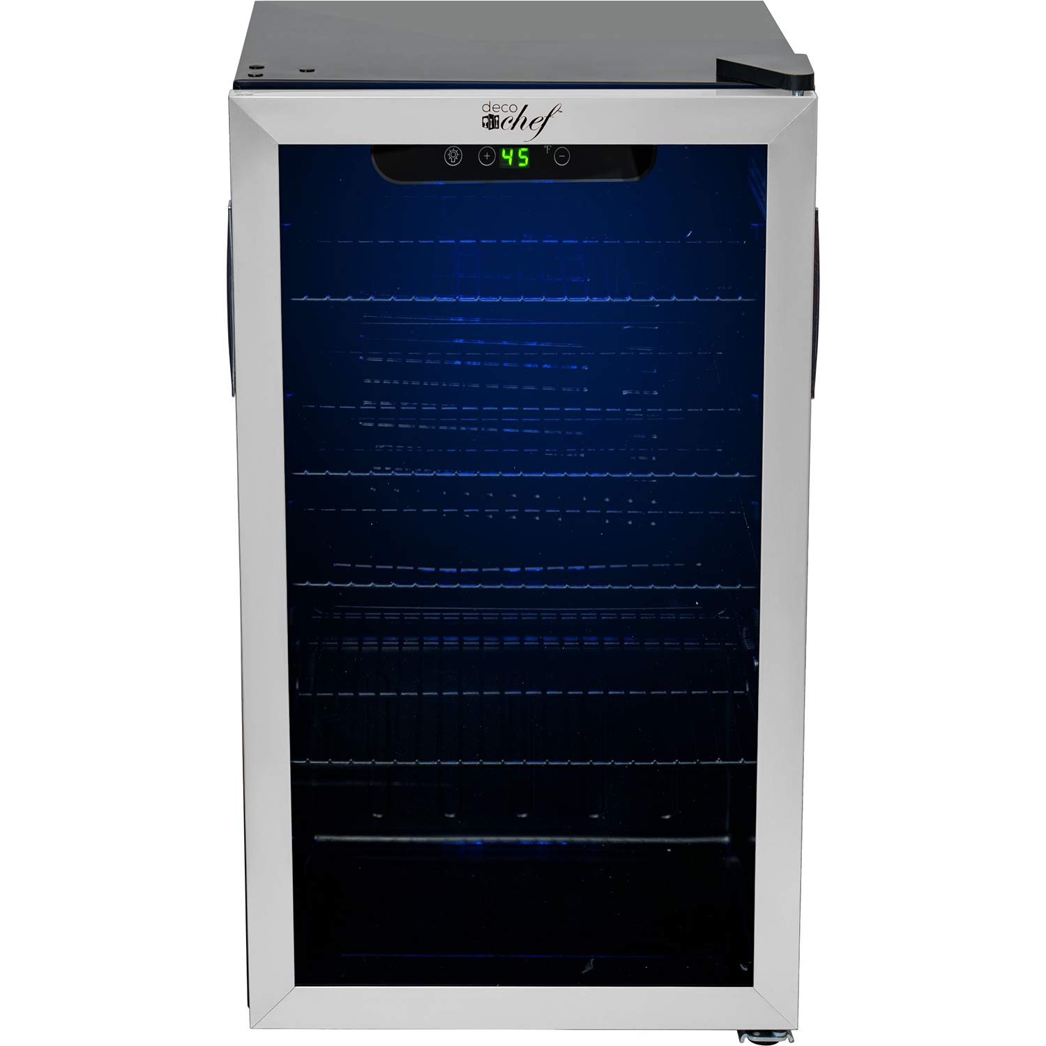 Deco Chef Beverage 118Can Beverage Refrigerator and Cooler with Glass