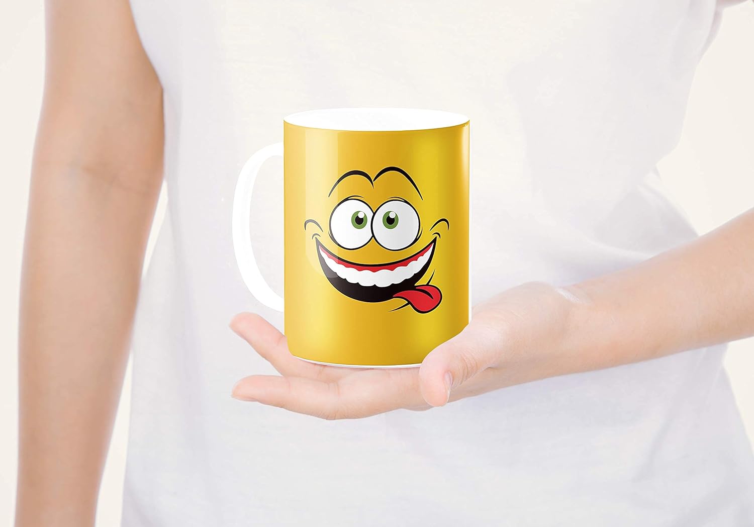 Up To 50% OFF Cortunex Heat Changing Mug - Add Coffee or Tea and a Happy Yellow Face Appears - Comes in a Fun Gift Box One-Day Sale: Up to 50% Off Cortunex Heat Changing Mug - Add Coffee or Tea and a Happy Yellow Face Appears - Comes in a Fun Gift Box