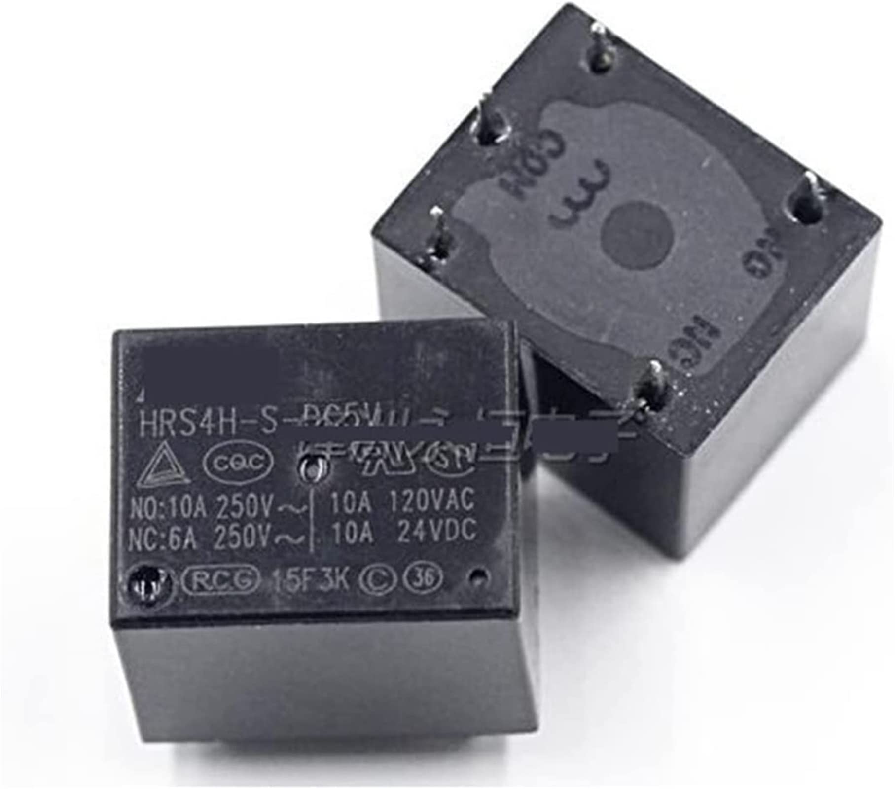 Relay 10pcs HRS4H-S-DC5V-C HRS4H-S-DC5V HRS4H-S-5V-C 5PIN T73 10A 250VAC