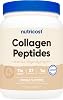 Nutricost Grass-Fed Collagen Powder Vanilla Flavored, 1 LB