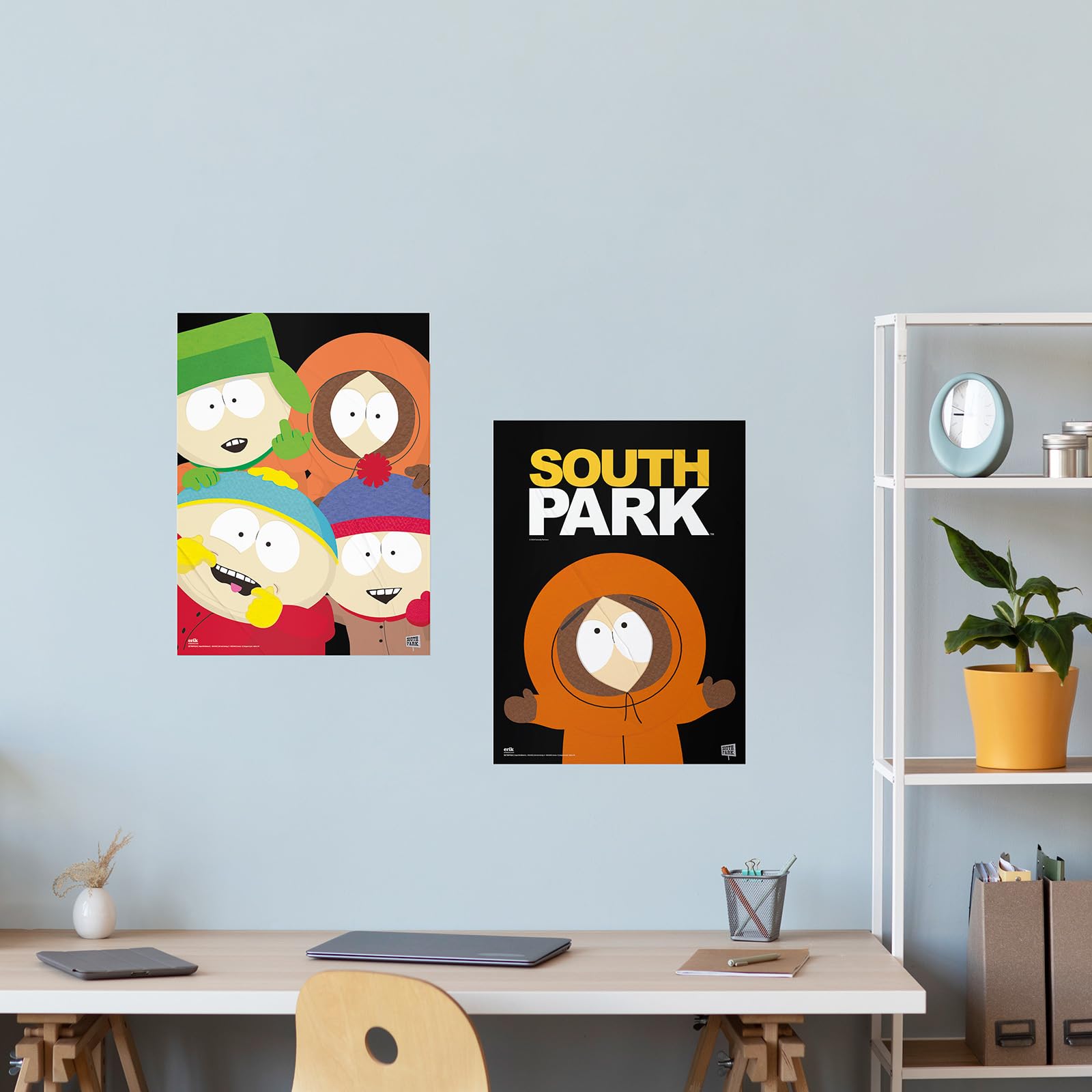 Grupo Erik Poster - South Park - Set of 2 Mini Posters 15 x 20.5 inches / 38 x 52 cm - Art Poster Shipped Rolled Up In A Protective Box - South Park Gifts