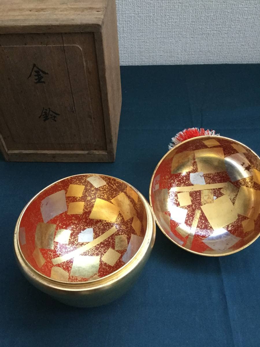 昭和レトロ 縁起物 茶道具 煎茶道具 菓子器 金鈴菓子器 鈴型 金鈴 置物 昭和レトロ 縁起物 茶道具 煎茶道具 菓子器 金鈴菓子器 鈴型