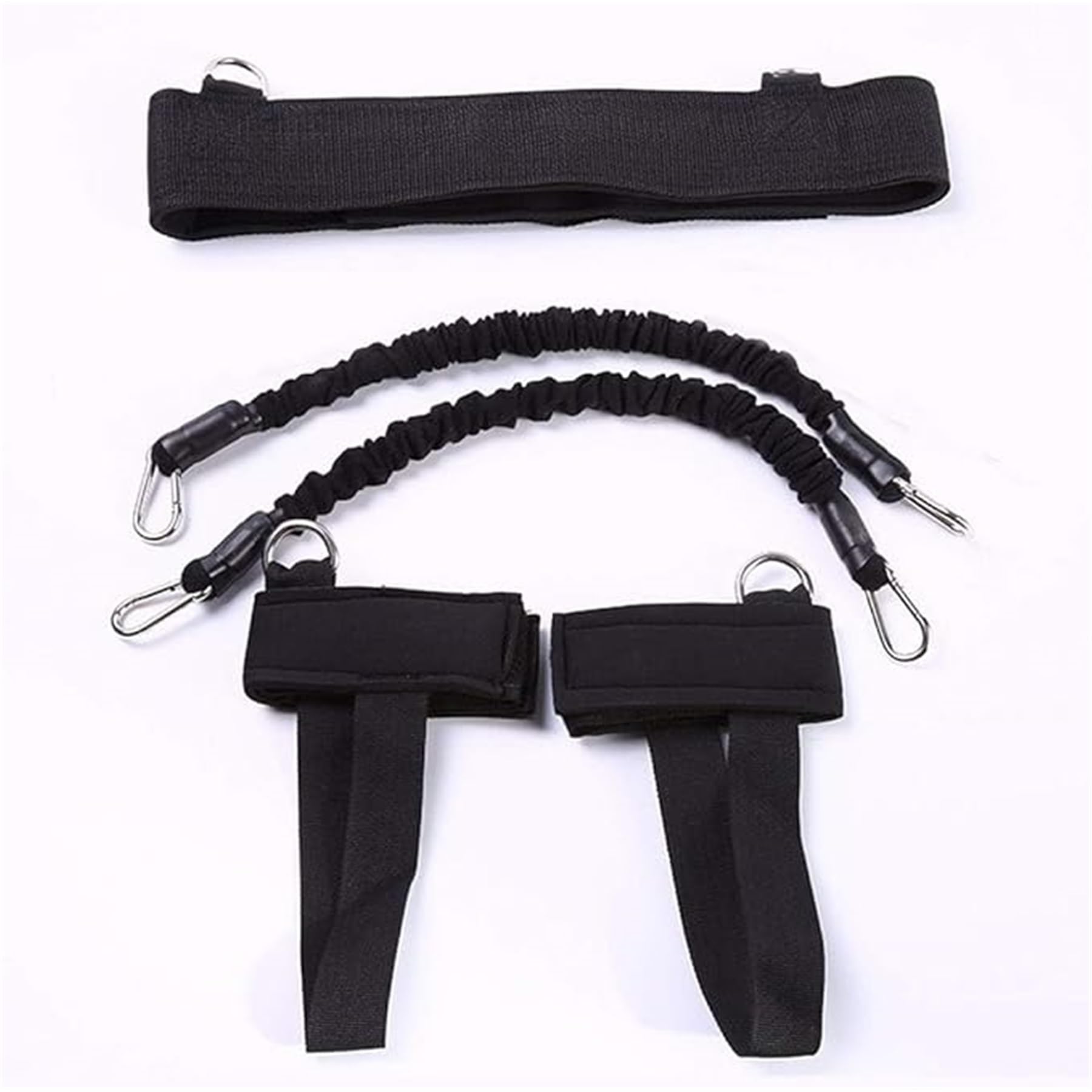 Fascia Per Salto Verticale Con Corde Elastiche TPE - Set Allenamento Completo Per Boxe, Basket E Taekwondo Con Custodia