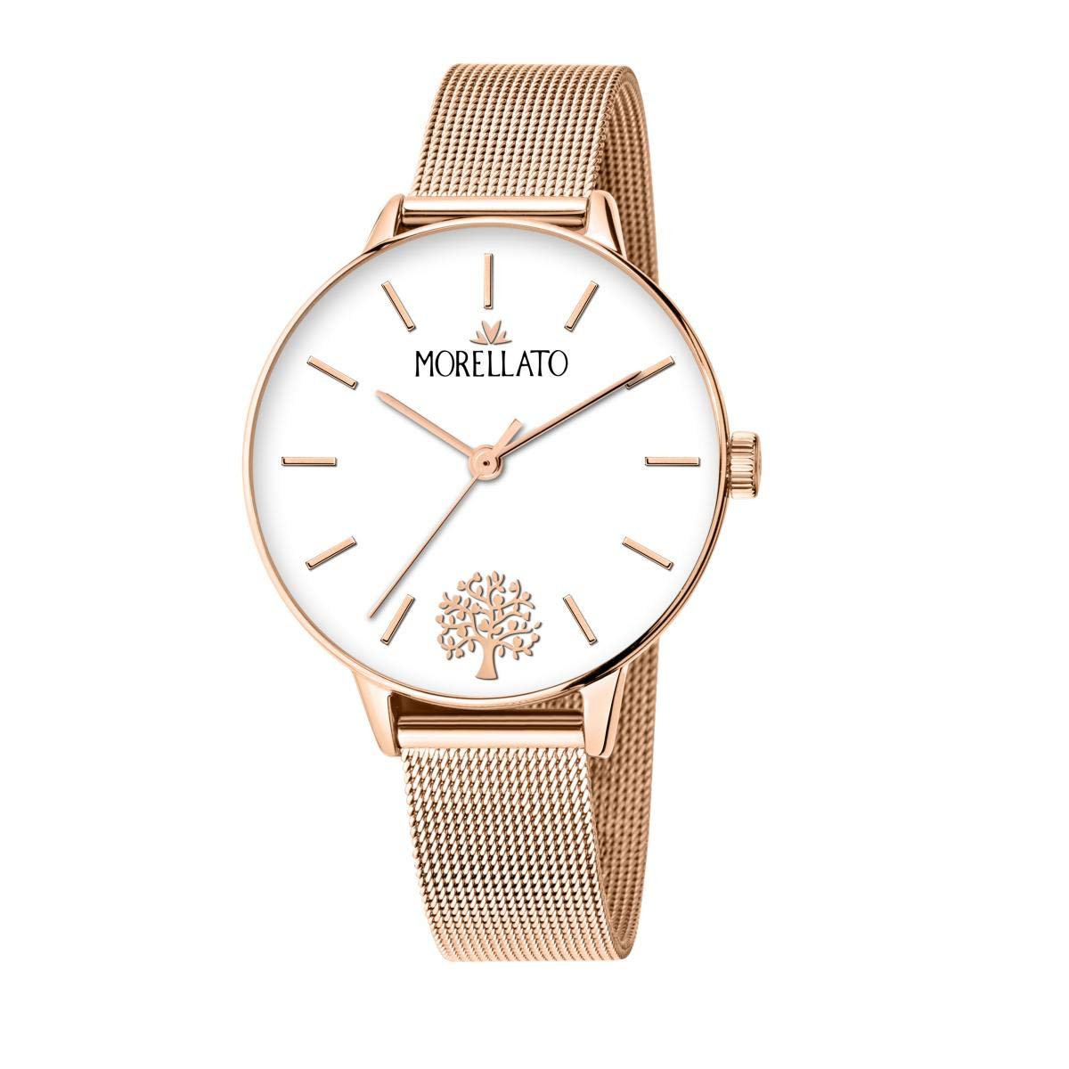 Morellato Orologio da donna, Collezione Ninfa, in acciaio, PVD oro rosa - R0153141540