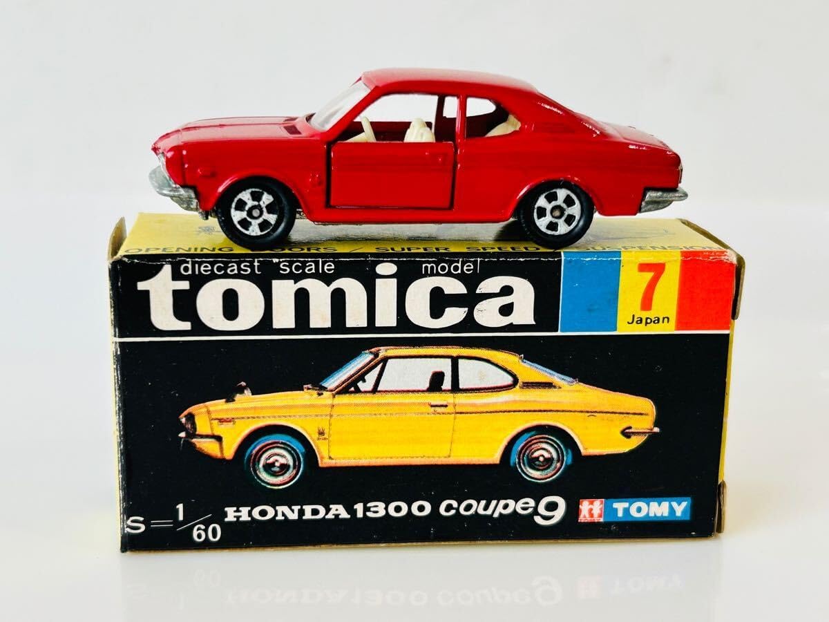 トミカ HONDA 1300 赤 黒箱 日本製 初期ホイール ミニカーショップ